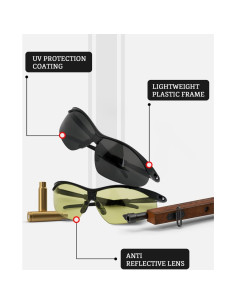 Gafas de Tiro Aqulius 3pk - Seguridad Ocular Táctica 2