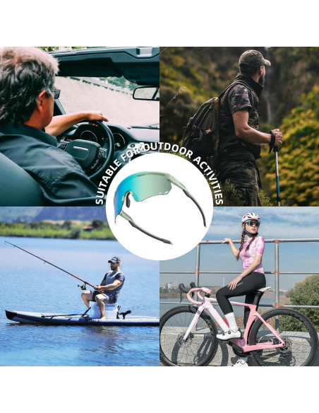 Gafas de Ciclismo ROCKBROS Fotoquímicas UV para Adultos