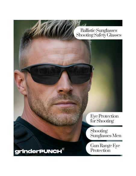 Gafas Tácticas de Tiro GrinderPUNCH Grado Militar UV 100% Gafas Tácticas de Tiro GrinderPUNCH Grado Militar UV 100%