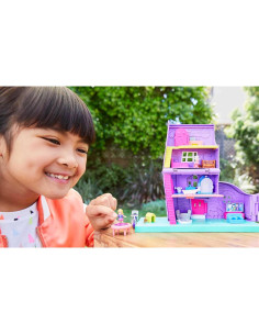 Casa de Muñecas Polly Pocket Mattel con Muñeca y Bicicleta 2