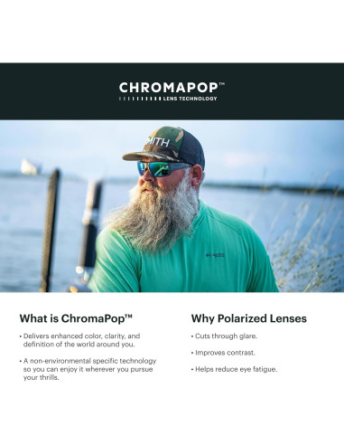 Gafas de sol deportivas Smith Emerge ChromaPop polarizadas