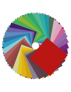 Papel de Origami Doble Cara BUBU - 200 Hojas 15.24 cm