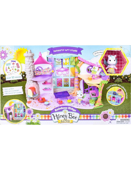 Estudio de Arte Sunburst Honey Bee Acres con 50 Accesorios