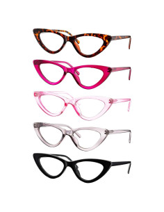 Gafas de lectura Yogo Vision para mujer, ojo de gato, 5 colores