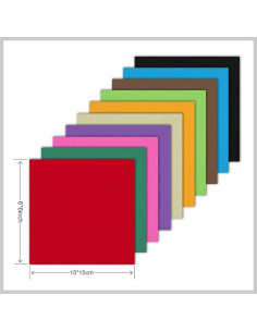 Papel de Origami Doble Cara BUBU - 200 Hojas 15.24 cm 2