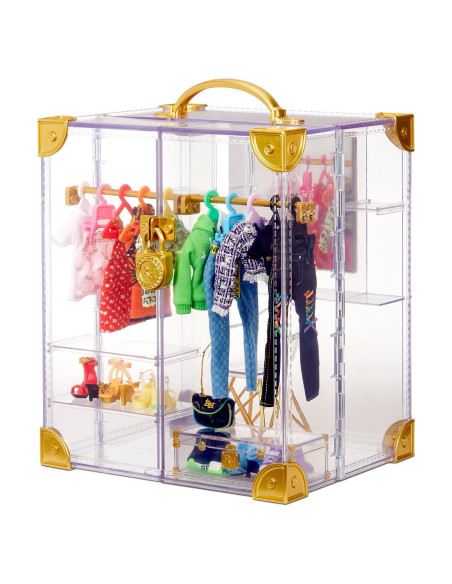 Armario de Moda Deluxe Rainbow High con 31+ Accesorios Armario de Moda Deluxe Rainbow High con 31+ Accesorios