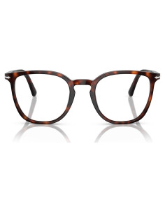 Montura de Gafas Recetadas Redondas Persol PO3338V Havana 52mm