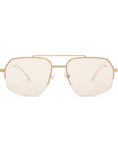 Gafas de sol aviador SOJOS UV400 unisex marco metal SJ1191