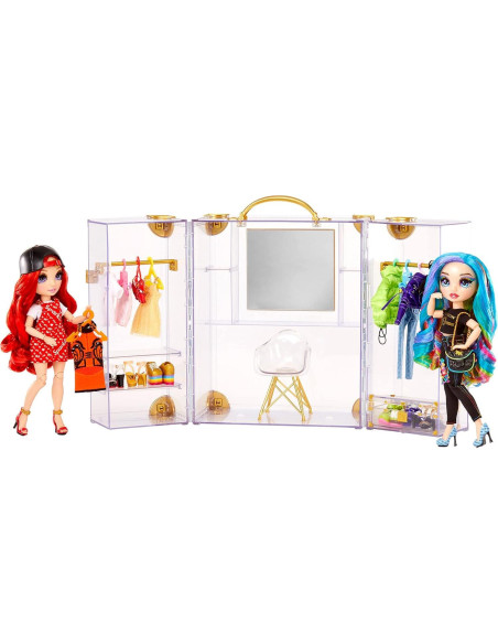 Armario de Moda Deluxe Rainbow High con 31+ Accesorios Armario de Moda Deluxe Rainbow High con 31+ Accesorios