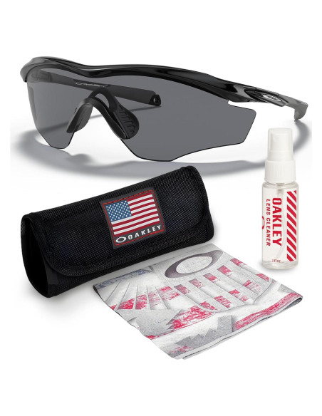 Gafas de Sol Oakley M2 Frame XL Negro Brillante con Kit Gafas de Sol Oakley M2 Frame XL Negro Brillante con Kit