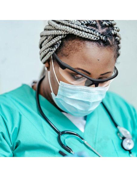 Gafas de Seguridad PROTEAR Anti UV 100% Transparentes