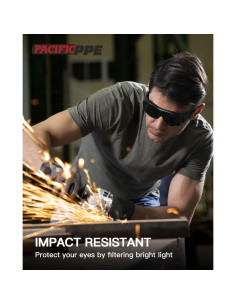 Gafas de Soldadura PACIFIC PPE IR5, Protección UV, Antiarañazos 2