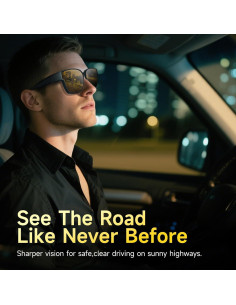 Gafas de sol polarizadas UV400 para conducir - FO-12 2