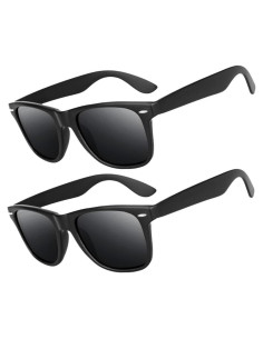 Paquete de 2 Gafas Unisex Anti-Miopía y Astigmatismo - Negro