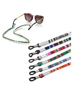 Cadena de Gafas 6PCS Algodón Grueso Multicolor Jurxy