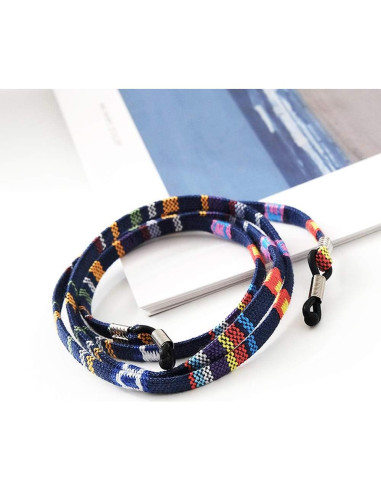 Cadena de Gafas 6PCS Algodón Grueso Multicolor Jurxy