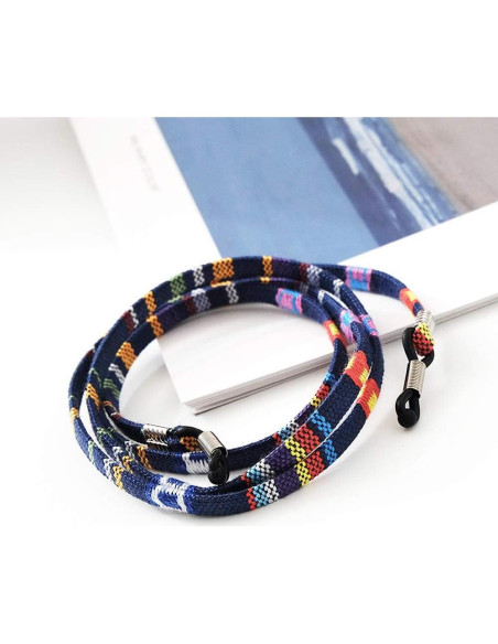 Cadena de Gafas 6PCS Algodón Grueso Multicolor Jurxy