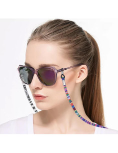 Correa para Gafas Psyqtsuary 12 Pcs Nylon Antideslizante 68 cm 2