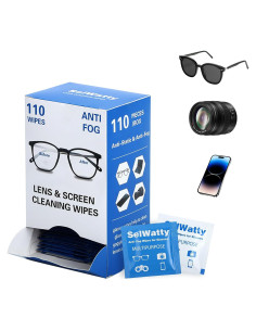 Toallitas limpiadoras de lentes Domigard 110 unidades prehumedecidas
