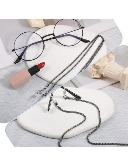 Cadena de Gafas Lusofie 3 Pcs con 6 Conectores Ajustables