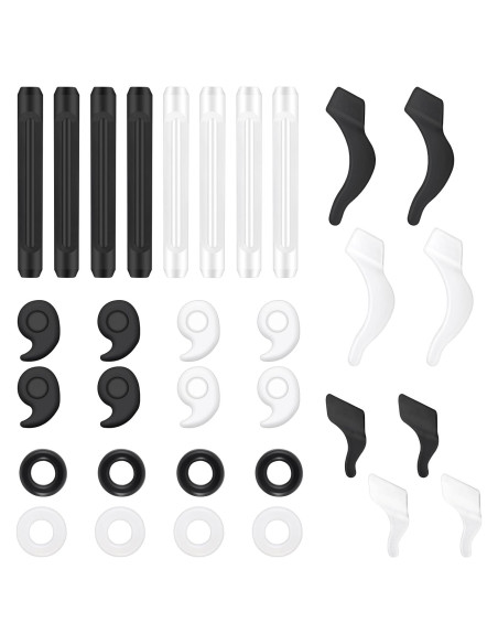 16 Pares Sujetadores de Gafas Silicona Antideslizantes QfwdfcTrenz