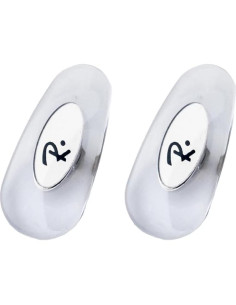 Almohadillas de Nariz Ray Ban 16mm Repuesto Plata - Kit de Reparación 2