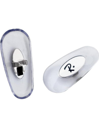 Almohadillas de Nariz Ray Ban 16mm Repuesto Plata - Kit de Reparación