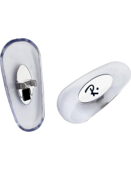 Almohadillas de Nariz Ray Ban 16mm Repuesto Plata - Kit de Reparación