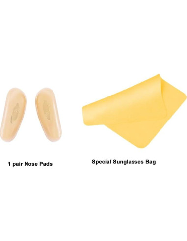 Almohadillas de nariz FOOUSA para gafas Ray Ban Aviator