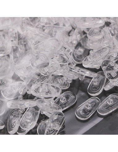 50 Almohadillas de Silicona para Nariz Gafas LINYUEARUI