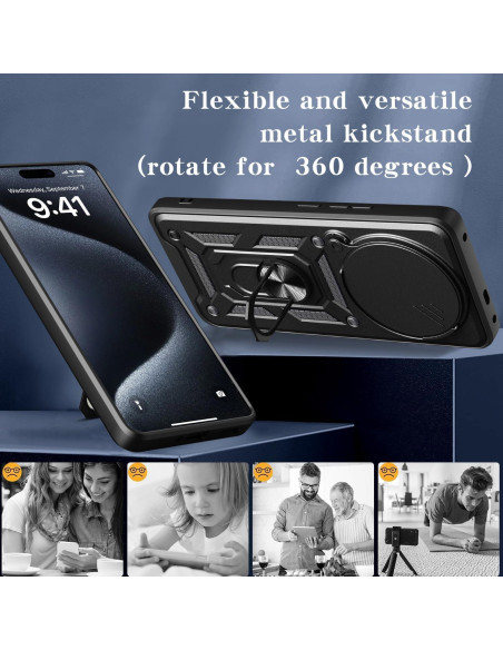 Funda Huawei Honor X9C / Magic 7 Lite con Vidrio Templado Funda Huawei Honor X9C / Magic 7 Lite con Vidrio Templado