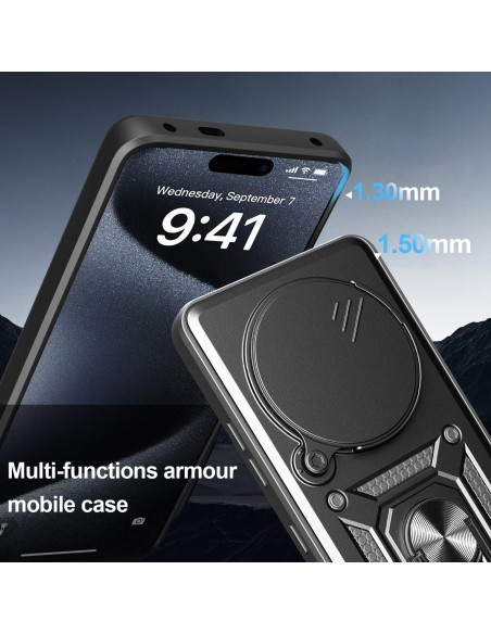 Funda Huawei Honor X9C / Magic 7 Lite con Vidrio Templado Funda Huawei Honor X9C / Magic 7 Lite con Vidrio Templado