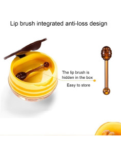 Bálsamo Labial Hidratante WFWJ 4 PCS Miel y Coco Menta Cereza 2