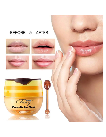 Bálsamo Labial Hidratante WFWJ 4 PCS Miel y Coco Menta Cereza