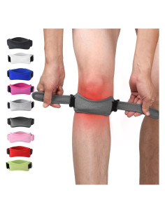 Correa para Tendón Patelar WOPOKY - Alivio Dolor Rodilla Ajustable