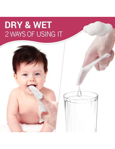 Limpiador de Lengua para Bebés SOFYFINE 60 Unidades Higiene Oral