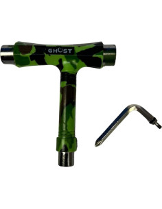 Herramienta en T para Skateboard GHOST BOARDS Camuflaje 2