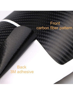 Protector de Umbral de Puerta de Coche LANZMYAN 4PCS Vinilo 3D 2