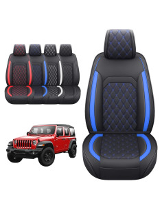 Fundas de Asiento Delantero Aierxuan Jeep Wrangler 2007-2025