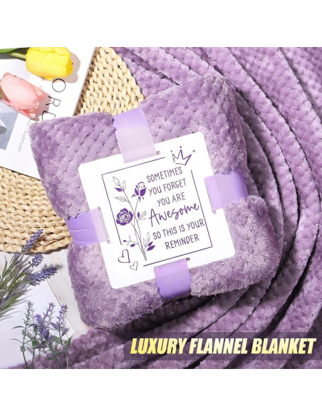 Canasta de Regalos de Spa Qinline para Mujeres - Lavanda