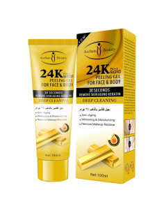 Gel Peeling Facial AICHUN BEAUTY Oro 24K 113g Hidratante