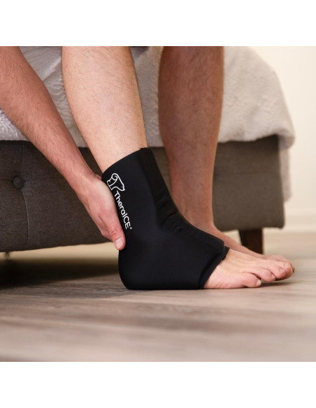 Funda de Hielo para Tobillo TheraICE - Alivio de Dolor y Hinchazón Funda de Hielo para Tobillo TheraICE - Alivio de Dolor y Hinchazón