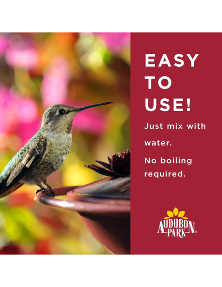 Alimento para Colibríes Audubon Park - Nécar Natural 6 oz Alimento para Colibríes Audubon Park - Nécar Natural 6 oz