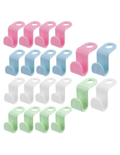 Ganchos de Conector para Perchas Daomong 20 Piezas Multiusos