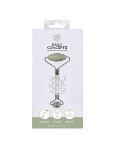 Rodillo Facial de Jade 100% Auténtico - Drenaje Linfático