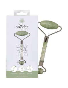 Rodillo Facial de Jade 100% Auténtico - Drenaje Linfático 2