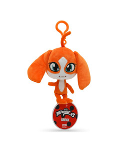 Peluche Kwami Barkk 13 cm Miraculous Ladybug - Juguete de Clip