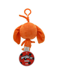 Peluche Kwami Barkk 13 cm Miraculous Ladybug - Juguete de Clip 2