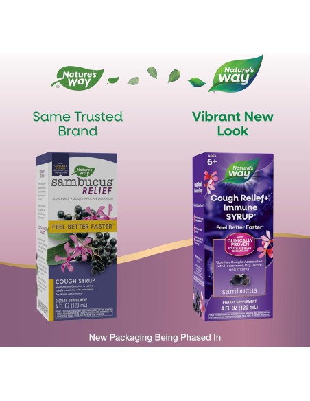 Jarabe Sambucus para la Tos Nature's Way 118 ml Inmunológico Jarabe Sambucus para la Tos Nature's Way 118 ml Inmunológico