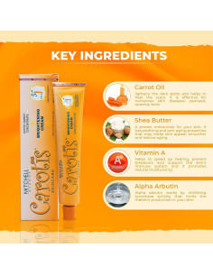 Crema Aclaradora de Piel Carotis 50 g - Hidratante y Antienvejecimiento 2